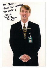 Jack McBrayer HAND SIGNED 4x6