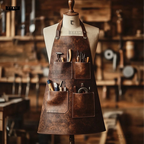 Genuine leather apron for - genuine,