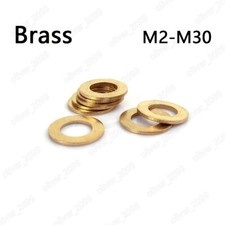 Brass Flat Washers Insulation M2 M3 M4 M5 M6 M8 M10 M12 M14 M16 M18 M20 M24 M30