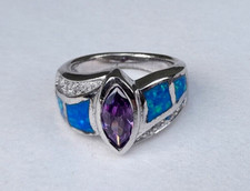 Sterling Silver 925 Ring Fire