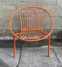FUNKY RETRO STYLE METAL ORANGE
