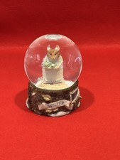 Brambly Hedge Winter Mrs Apple Figure Snow Globe Enesco - Royal Doulton Interest