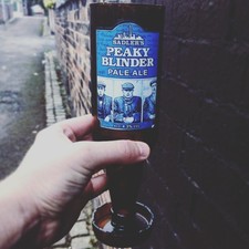 Peaky blinders beer glass