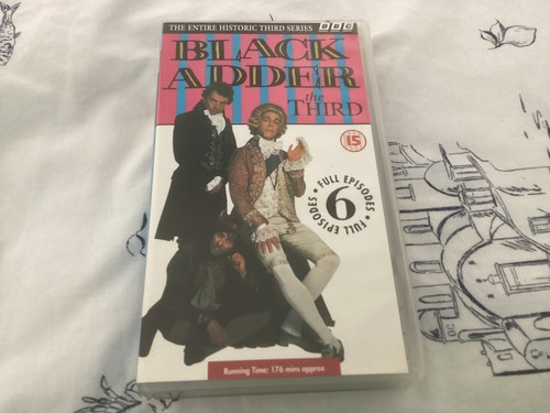 Vhs video black adder the - black,