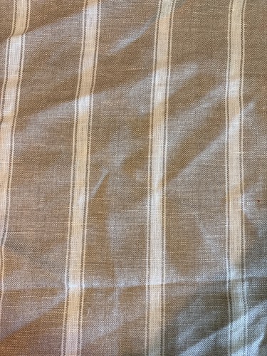 Ian mankin stripe fabric - -,