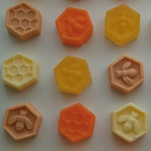 Honeycomb mini scented soaps - ,