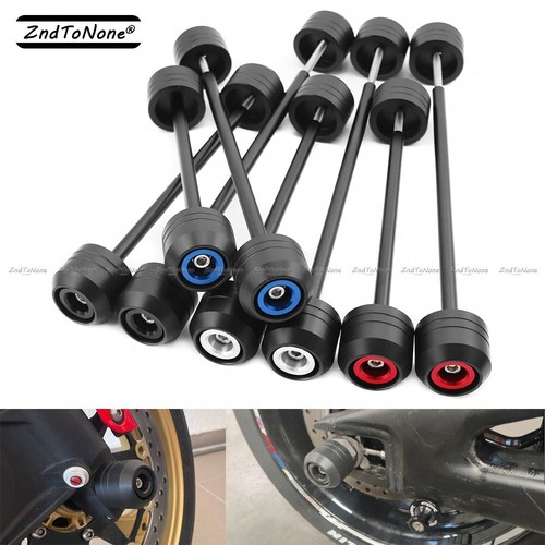 Front rear wheel axle - rear,