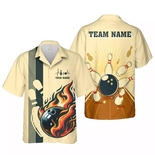 Personalize bowling shirt for - personalize,