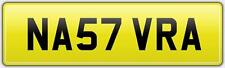 NISSAN NAVARA NP300 REG NUMBER PLATE NA57 VRA OUTLAW NP 300 D40 D22 HARD TOP NAV