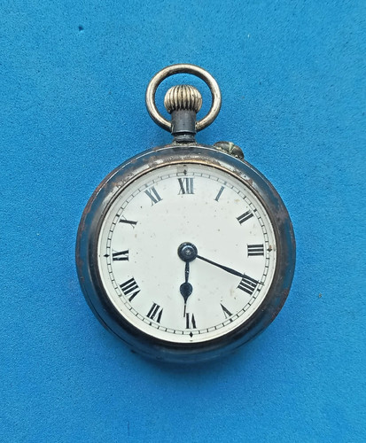 Antique ladies swiss gunmetal - antique,