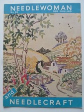 NEEDLEWOMAN and NEEDLECRAFT No. 65 (1956) - Vintage Needlework Magazine