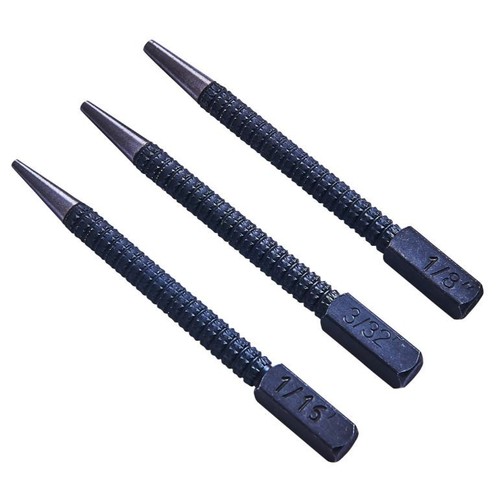 3pc nail punch set alloy - nail,