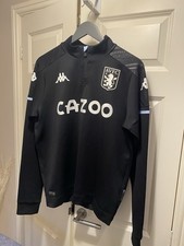 MENS Aston Villa Kappa Black