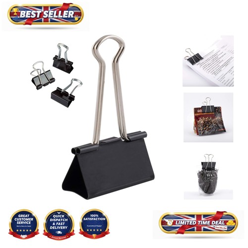 Durable black metal bulldog - durable,