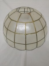 VINTAGE Capiz Shell Lamp for