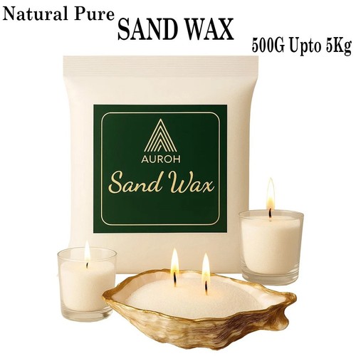 Candle sand wax 500g - sand, 500g-10kg