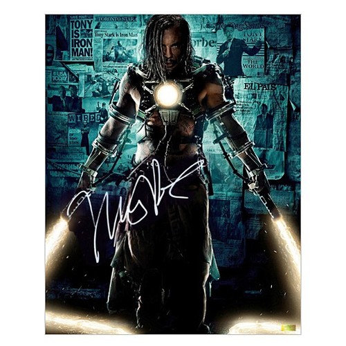 Mickey rourke autographed - mickey,