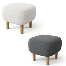 Square footstool footrest - footstool,