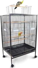 Mobiclinic® Pets, Bird Cage, NINFA, Transport Wheels, Brakes, Top Opening, Rem