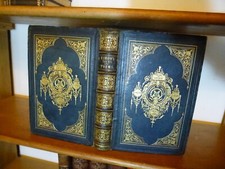 1848 LORD BYRON TALES & POEMS SUPERB GILT LEATHER WITH FINE STEEL ENGRAVINGS