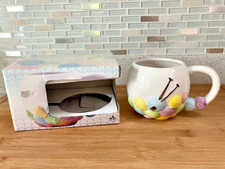 Brand New and Boxed Sew Thirsty Novelty Knitting Yarn Mug Gift