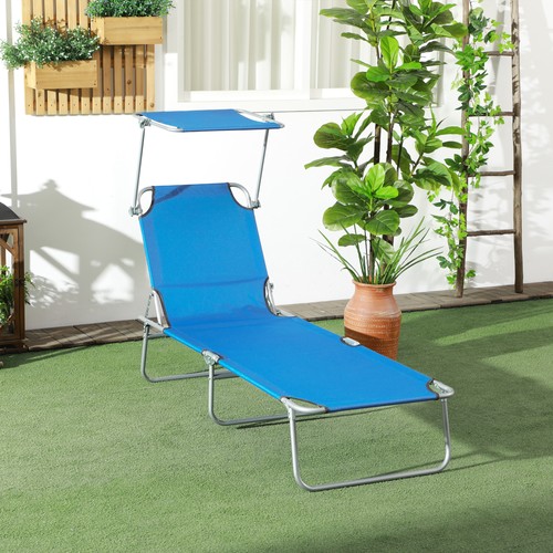 Reclining sun loungers - sun,
