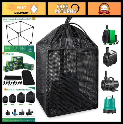 Large pump filter bag - 12.2",