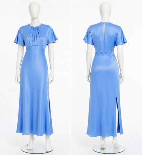 Karen millen blue satin - 6,