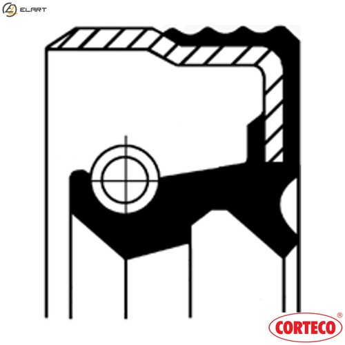 Shaft seal manual transmission - seal,