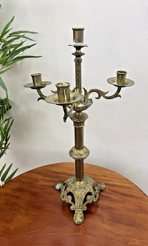 Decorative french cast - cast, brass