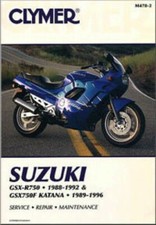 Clymer Suzuki GSXR750