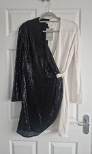 H&M  Sparkly Sequin Black and