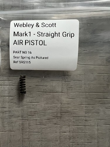 Spare part for - part, webley