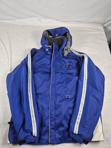Phenix blue ski vest hooded - blue,