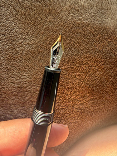 Montblanc fountain pen black - montblanc,