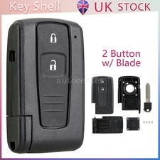 2 Buttons Smart Car Key Case +