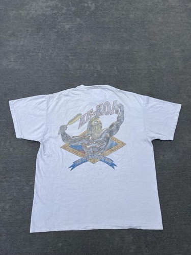 Vintage 90s white hawaiian - 90s,