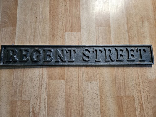 Regent street cast iron - iron, heavy
