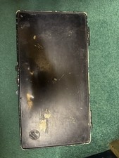 Rare Retro Black Efgeeco Fishing Tackle Box