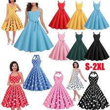 Women 1950s Retro Rockabilly