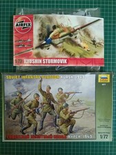 Airfix & Zvezda 1 /72 WWII
