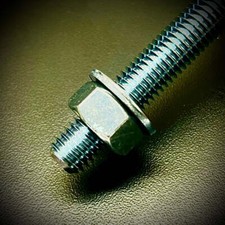 Chemical Anchor Resin Studs Plain Tip Grade 4.8 BZP Zinc