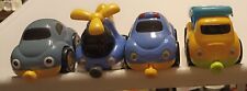 4 ELC Whizz World Magnetic Cars, Truck & Helicopter
