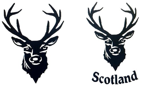 Stags head design choice - head,