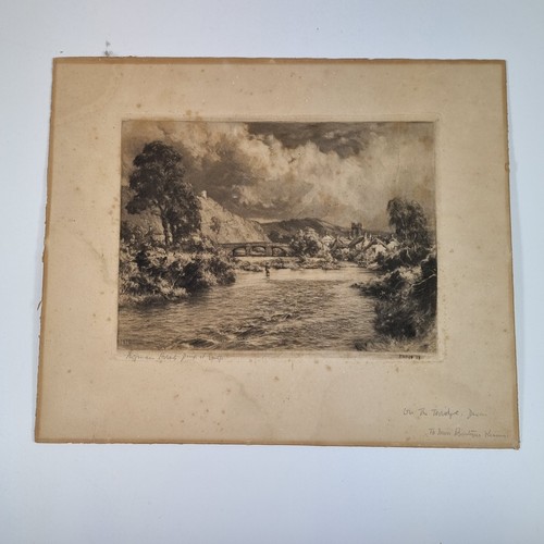 Norman hirst signed mezzotint - norman,