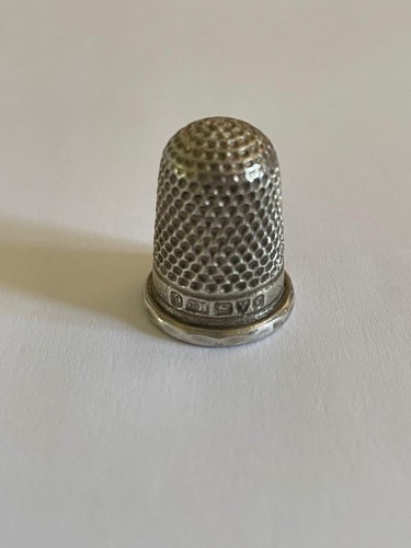 Sterling silver thimble - sterling,