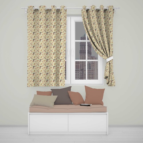 Blackout eyelet curtains cute - curtains,