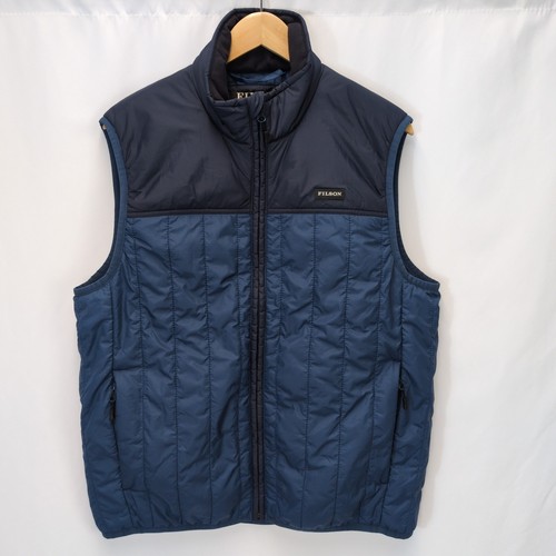 Filson blue jacket vest - filson,
