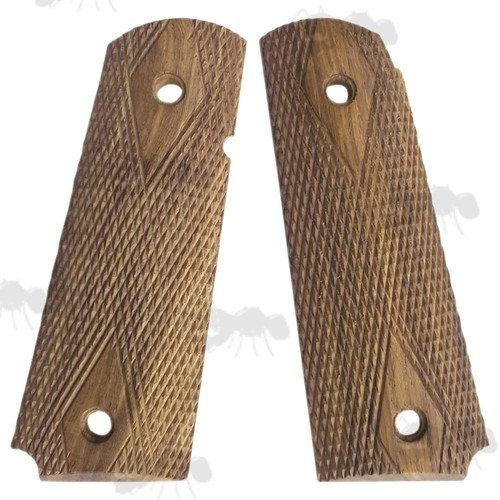 Pair 1911 wooden pistol - wooden,