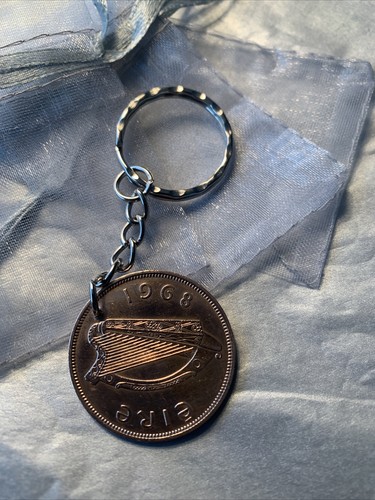 Coin keyring old - keyring, penny